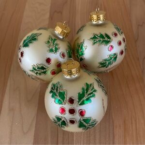 Vintage MCM West Germany Christmas Ornaments by Union-Tec